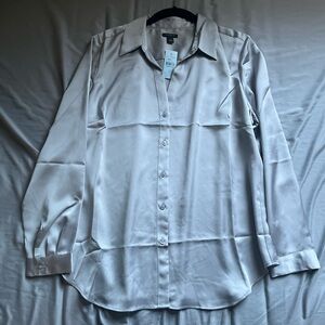 Ann Taylor Petite Essential Shirt | Sz. Large Petite | NWT